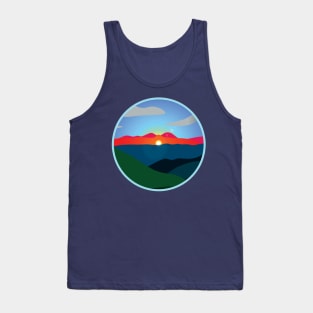 Mountain Sunset Tank Top